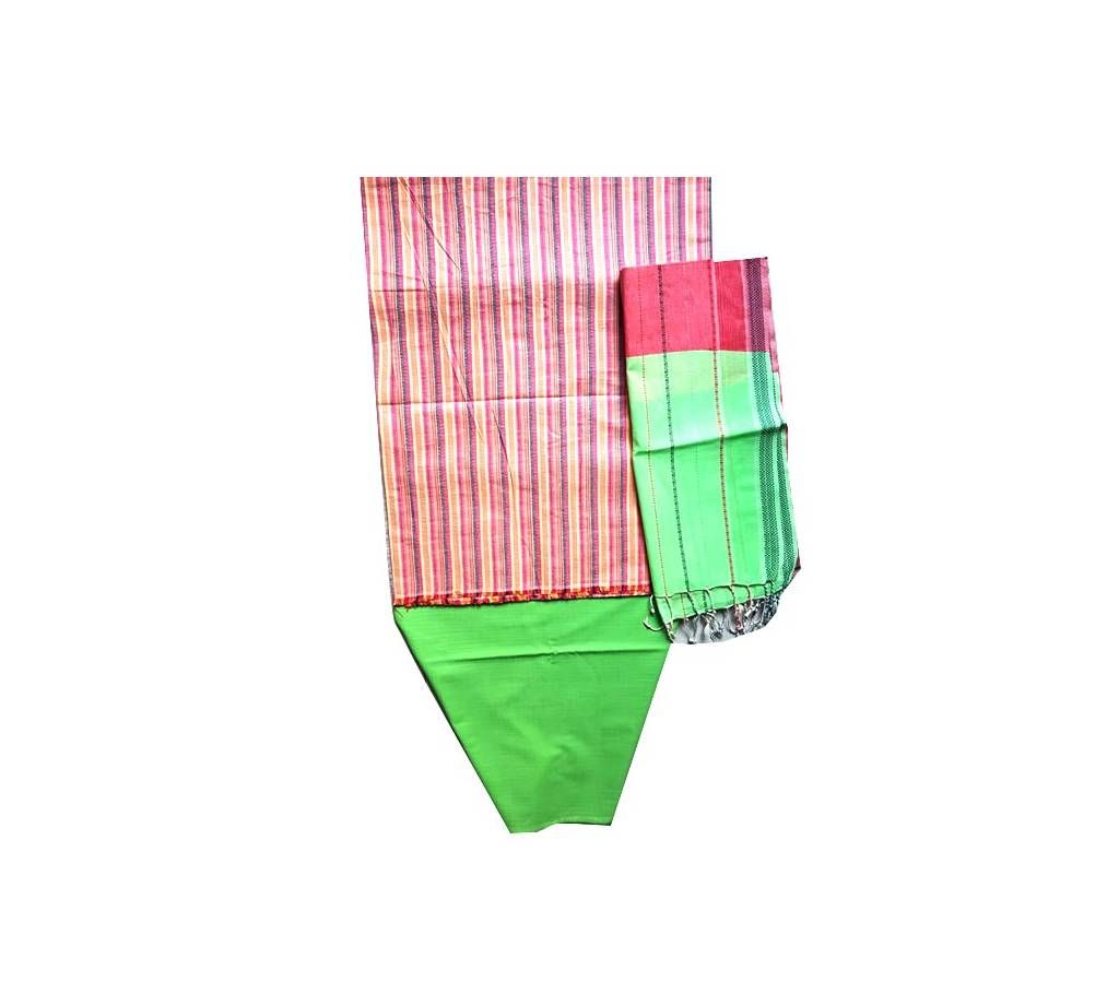 Unstitched Cotton hand loom Three Piece