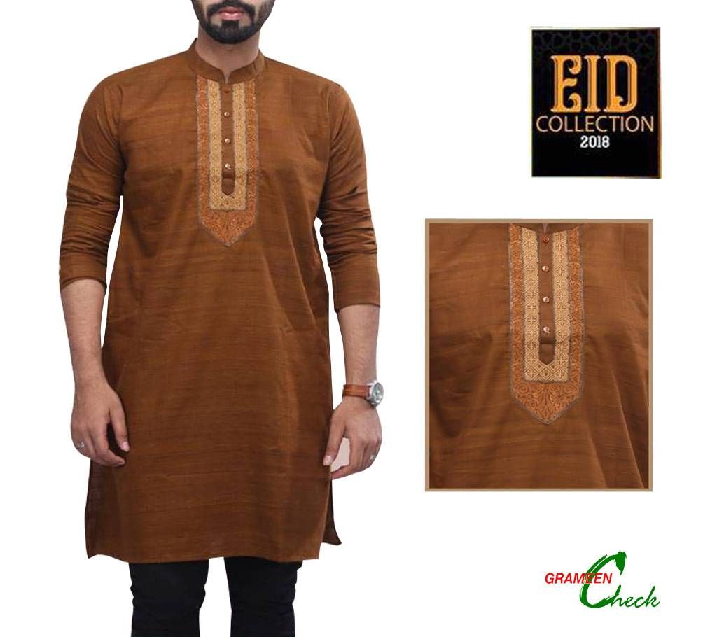 Mens Endi Cotton Slim Fit Panjabi– CP33
