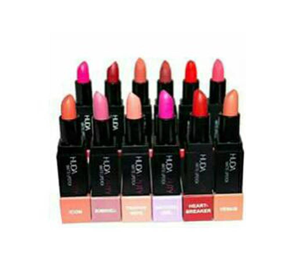 Huda beauty Matte Lipstick - 12 pcs set