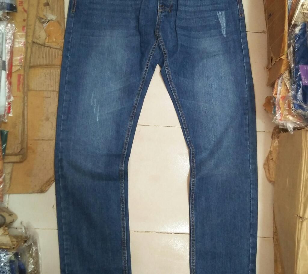 Scratch denim