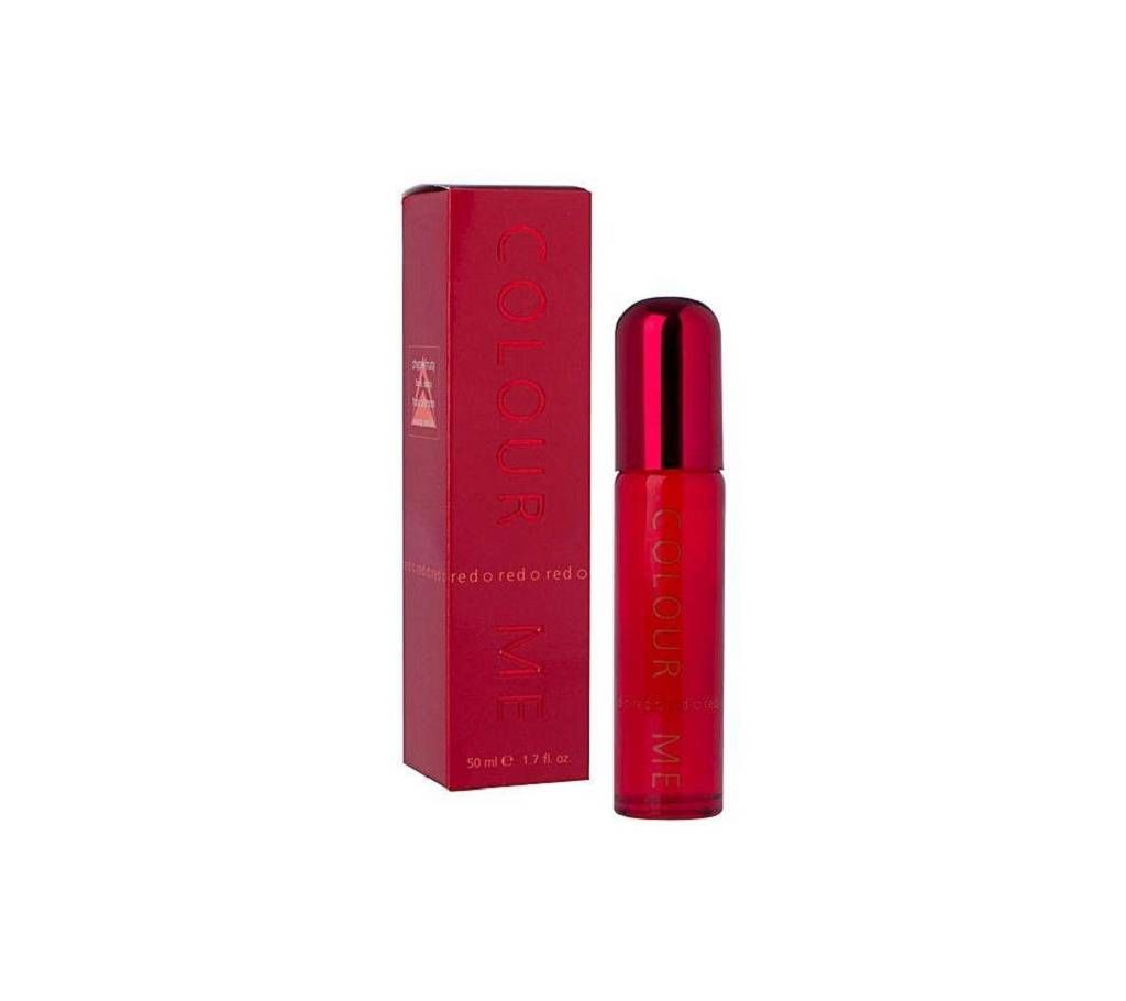 COLOUR ME Women's Red Perfume - 50ml India 