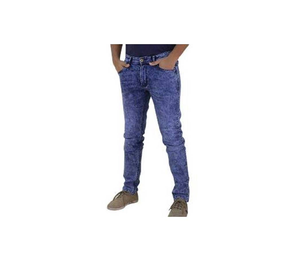 Stretched China fabric jeans pant