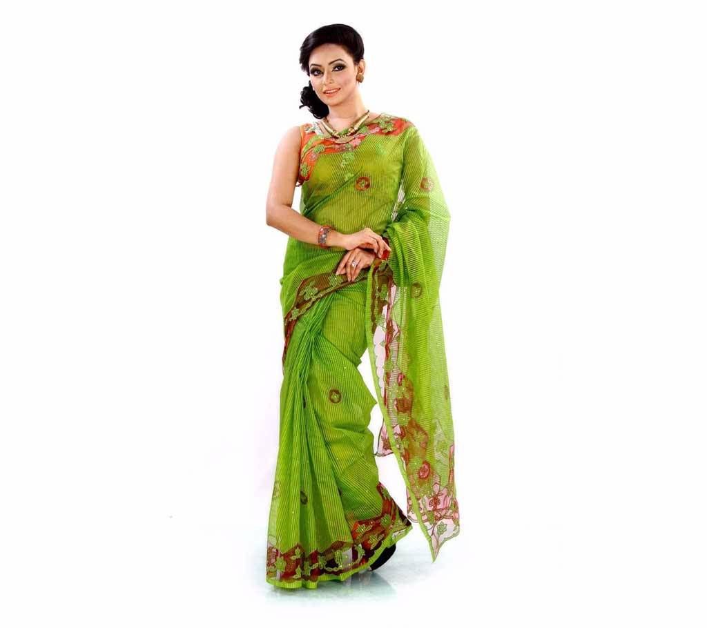Silk Aplic Saree
