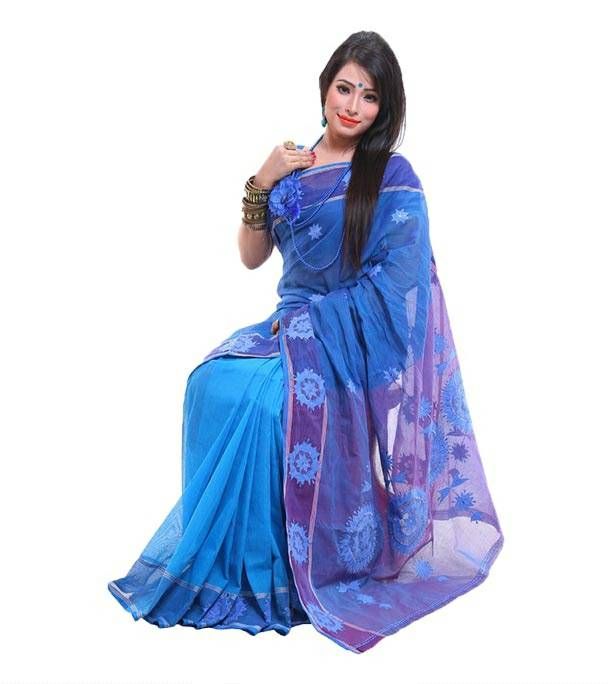 Pure Cotton Saree With Blouse Piece