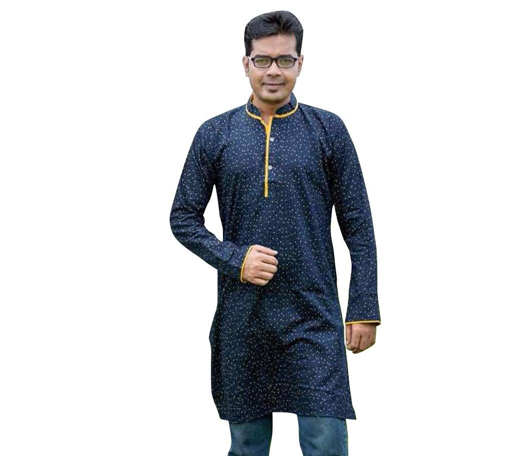 Gents cotton semi long deshi punjabi 