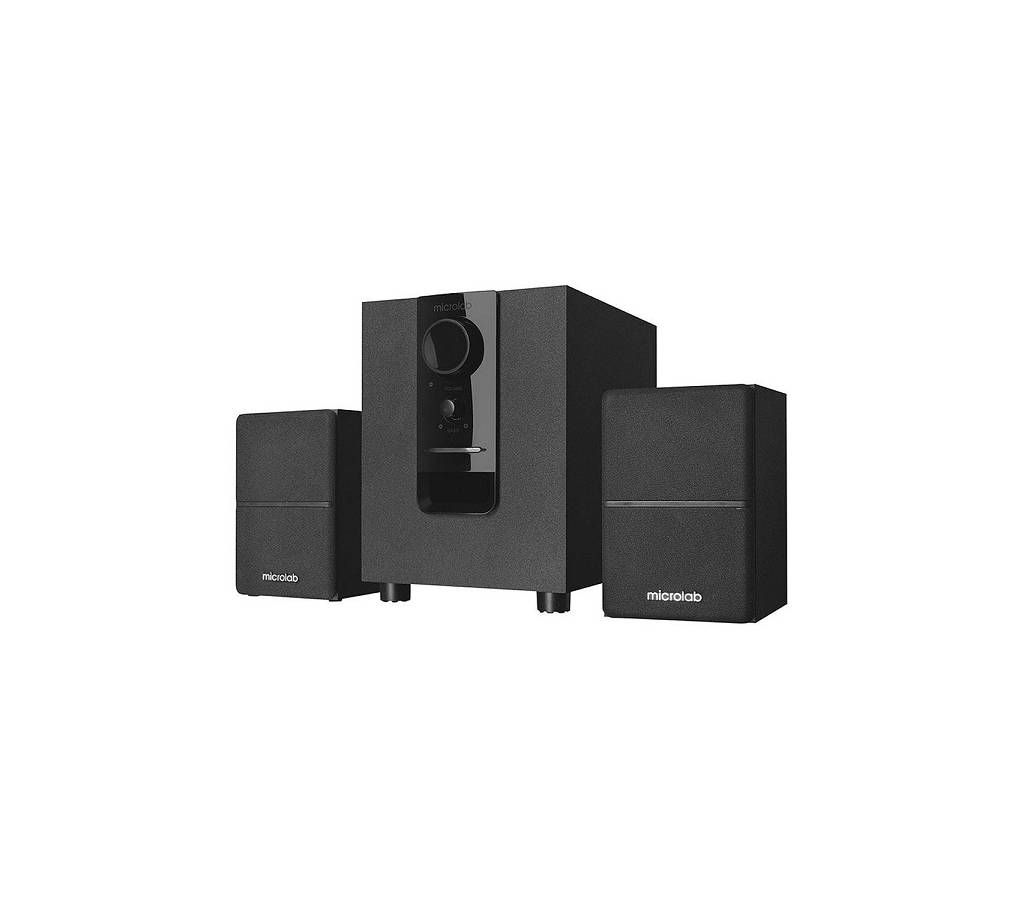 M106BT SPEAKER 2.1,BLACK COLOR,COLOR BOX