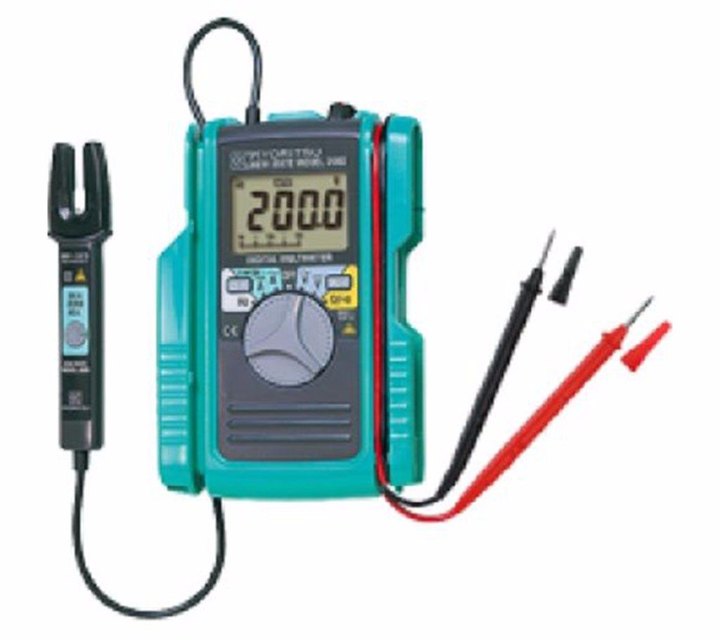 Digital Multimeter with AC/DC Clamp Sens