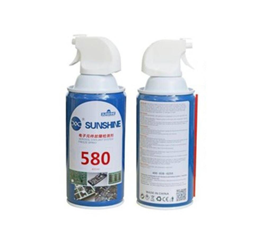SUNSHINE Environmental 580 Aerosol Coolant System Freeze Spray 400ml