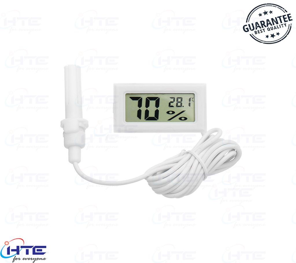 Digital Mini LCD Digital Thermometer Hygrometer Fridge Freezer Temperature Humidity Meter