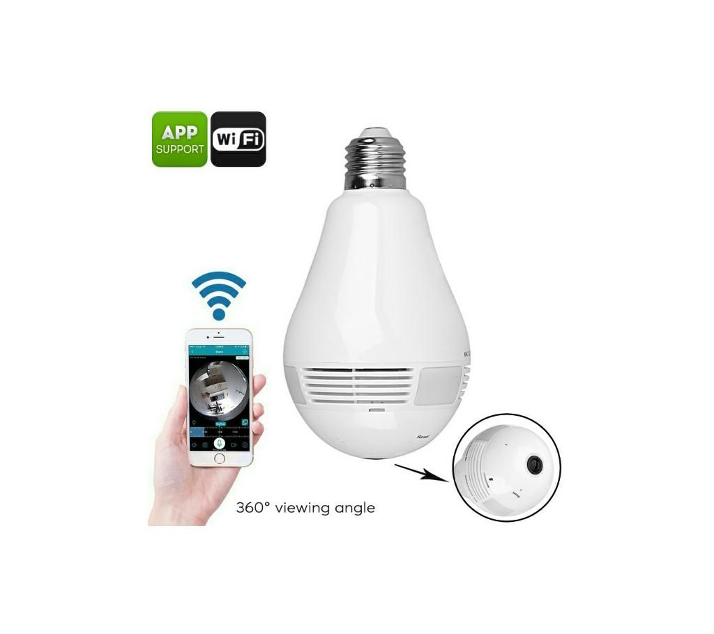 LED Bulb Wifi Camera