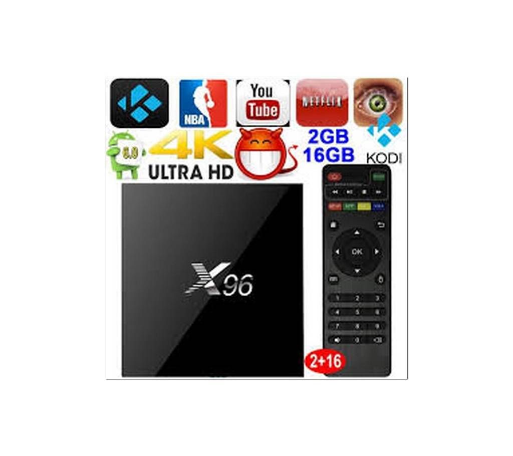 SMART ANDROID TV BOX-X96-4K