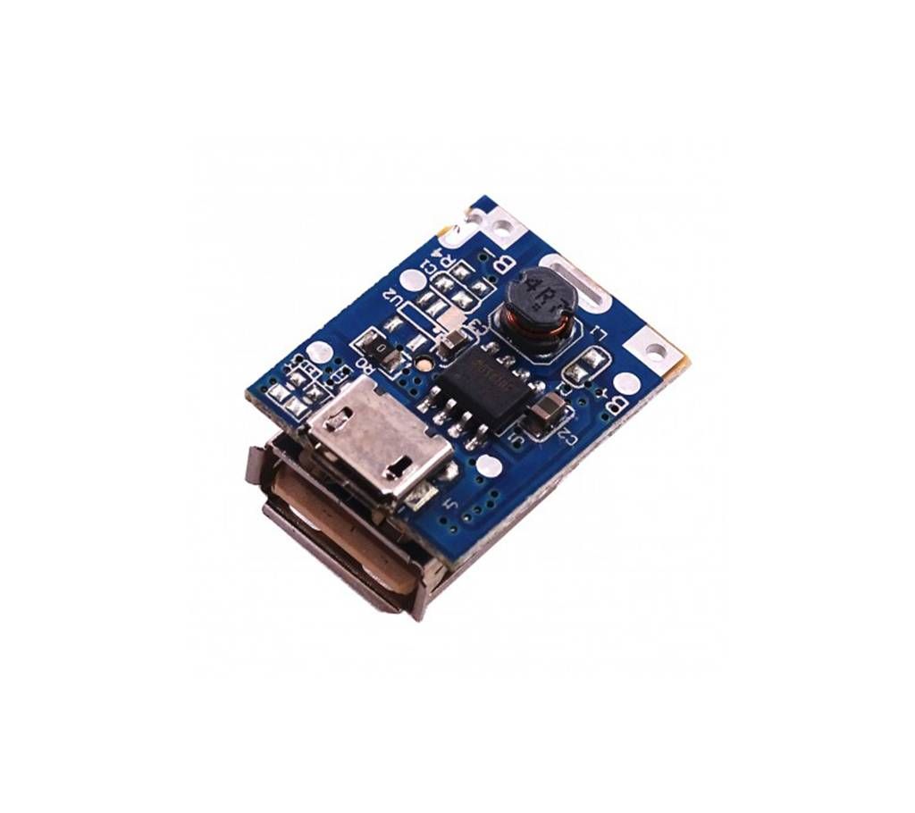 5V Boost Step Up Power Module & Lithium LiPo Battery Charging, Protection with LED Indicator