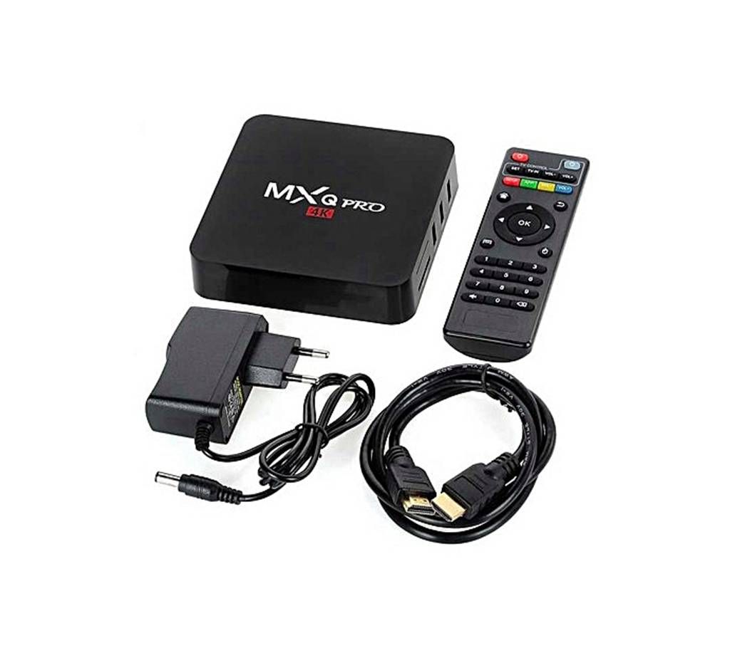 Android Smart TV Box MXQ  PRO 4K Black