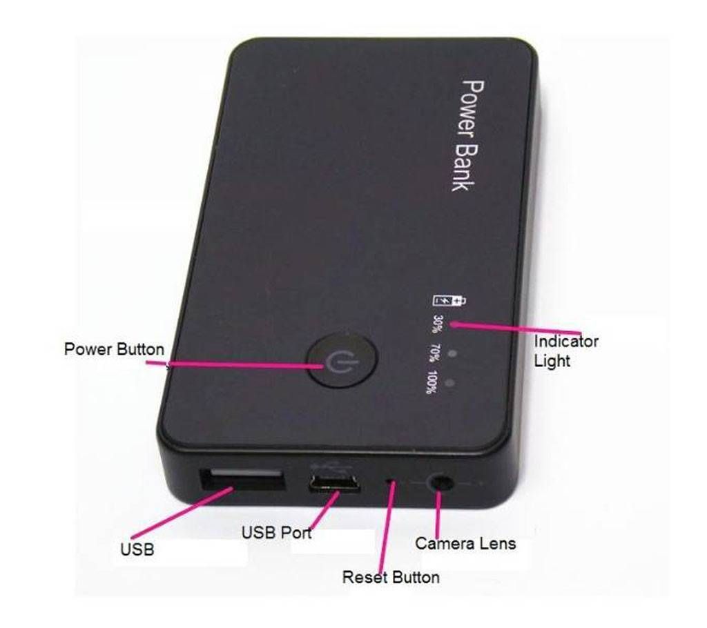 Hidden Cameras With Power Bank