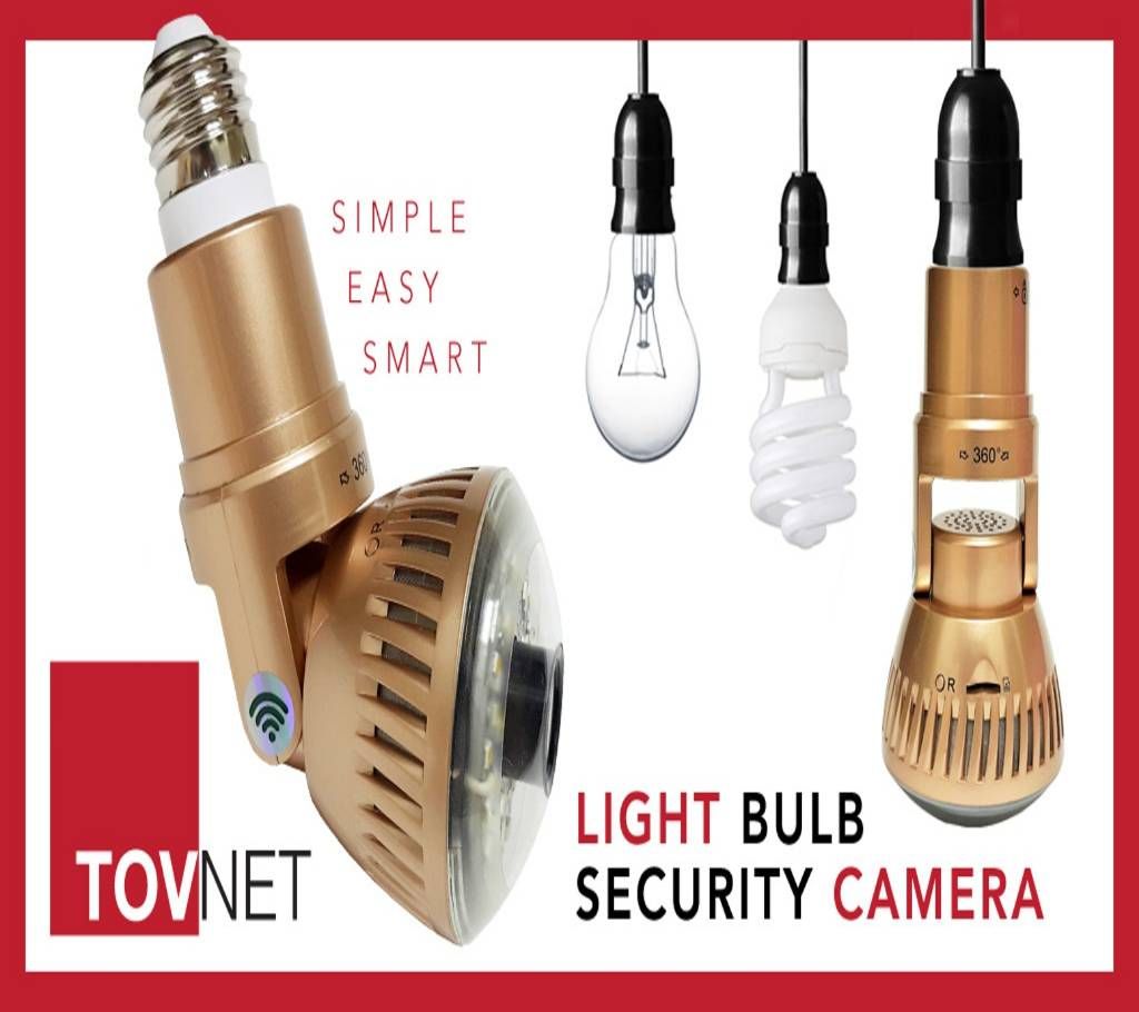 LED LIGHT BULB SPY VIDEO CAMERA