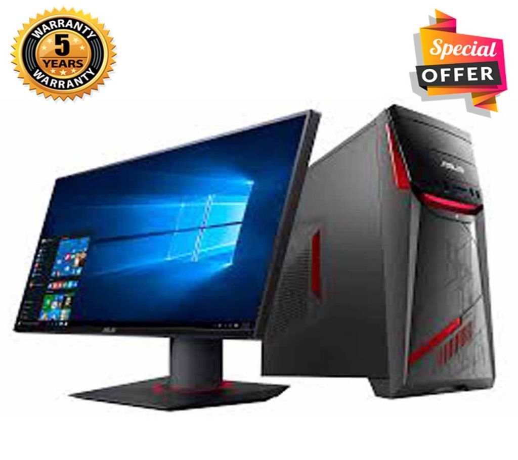 Intel Core i3 RAM 4GB HDD 500GB Graphics 2GB Built in and Monitor 19 Gaming PC Windows 10 64 Bit NEW Desktop Computer 2019