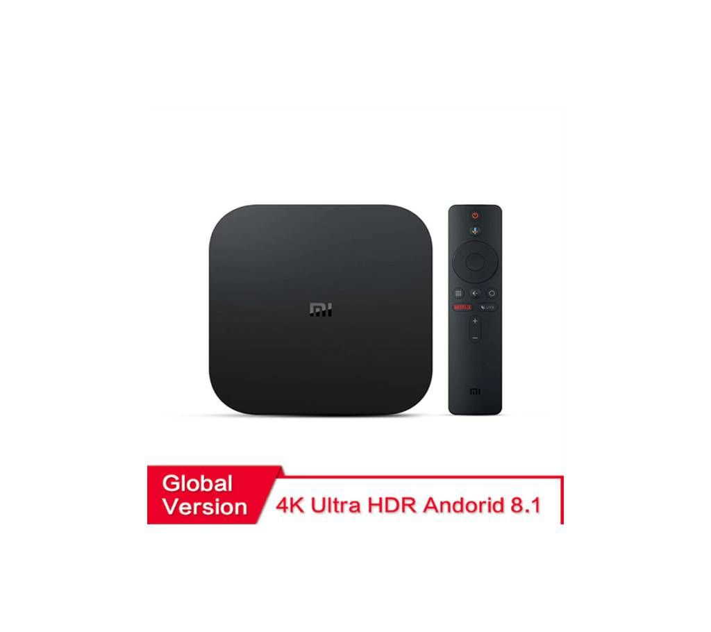 Global Version TV Box S 4K HDR Android TV 8.1 Ultra HD 2G 8G WIFI Google Cast Netflix IPTV Set top Box 4 Media Player