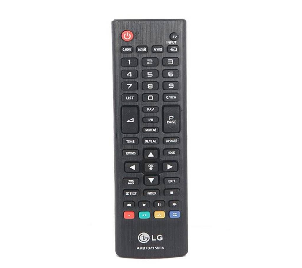 LG LCD-LED TV Remote Control Small Shape - Black