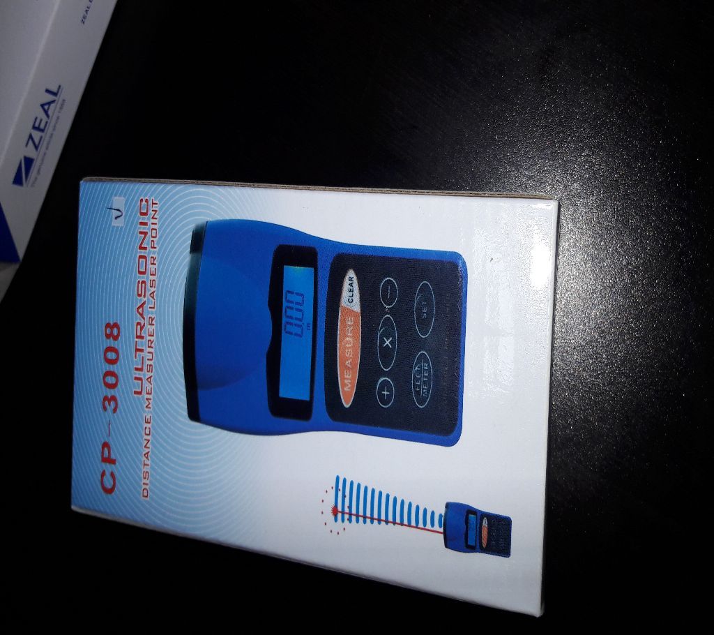 CP-3008 Original Handheld Infrared Ultrasonic Distance Meter Measurer to 18M