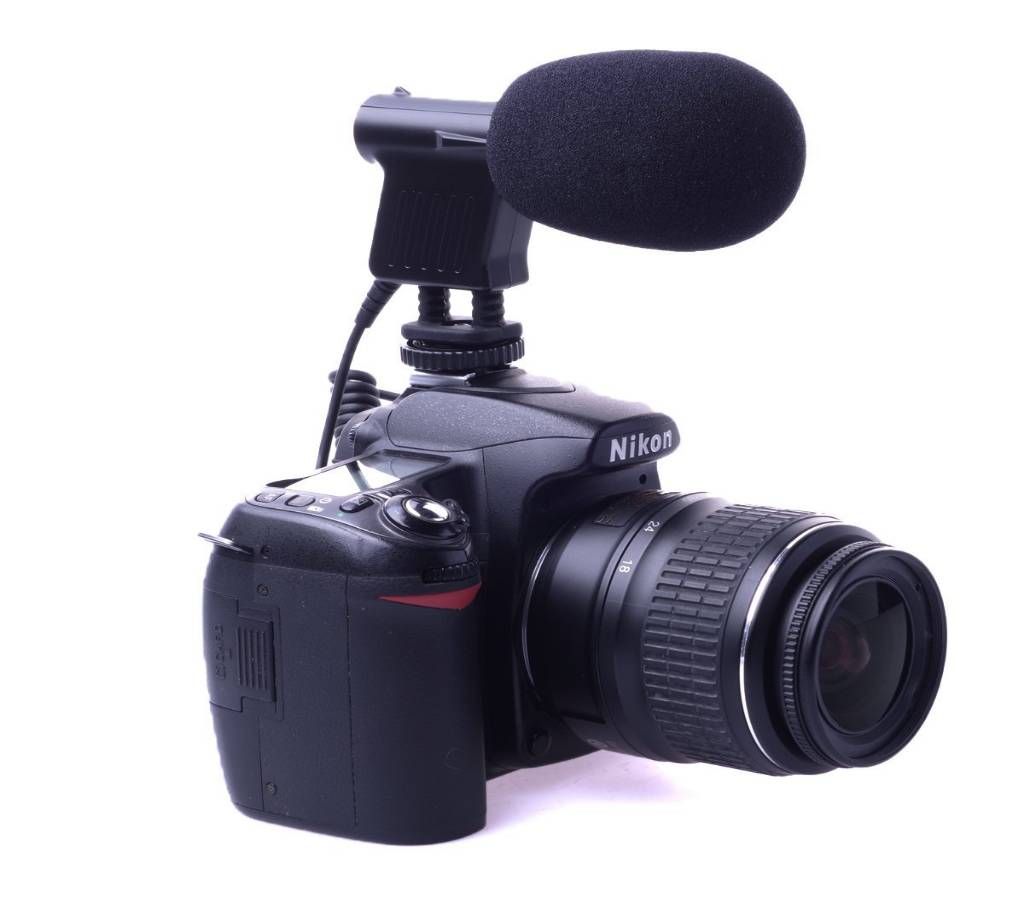 Boya Directional Video Condenser Microphone for Canon Nikon DSLR Camcorder By-vm01
