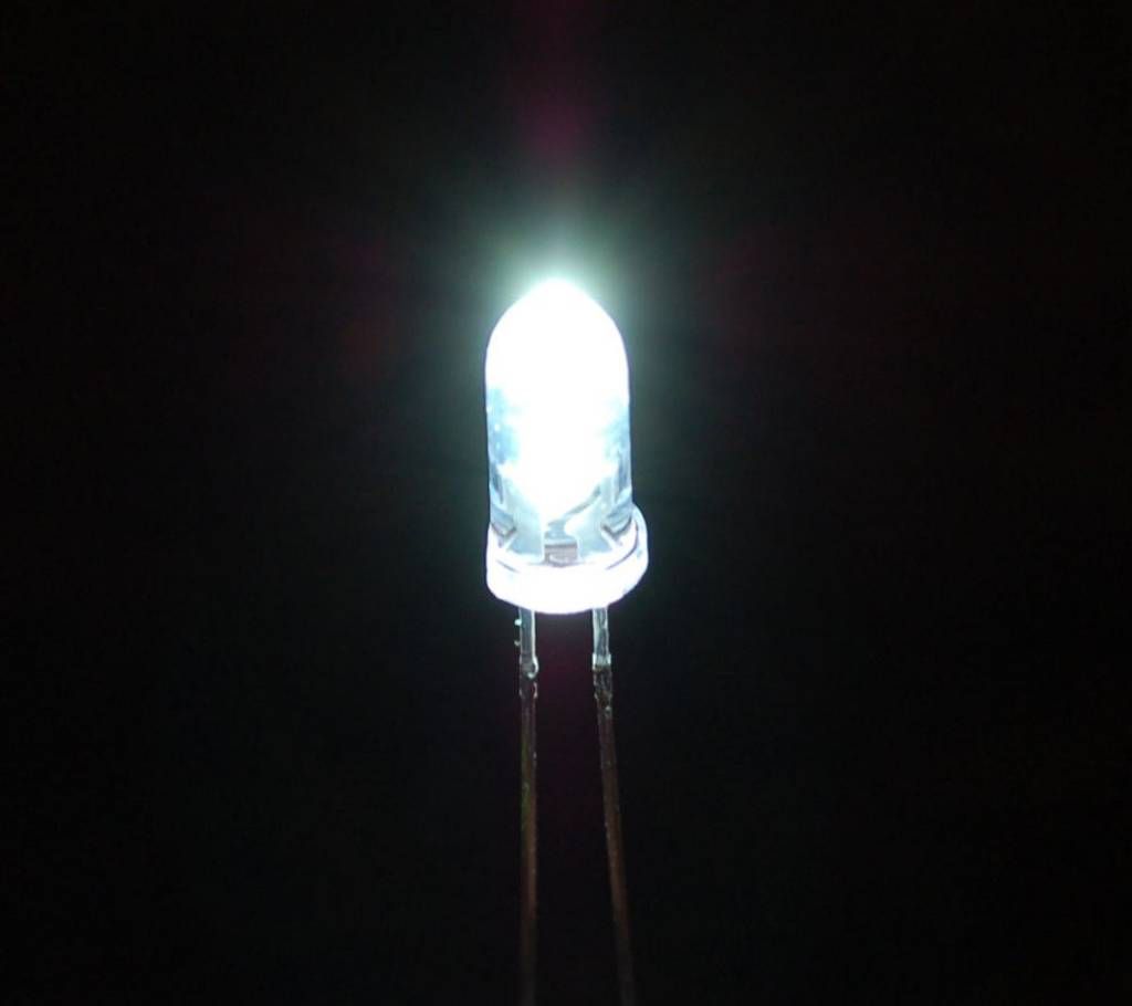 White LED pack of 35pcs 5 mm