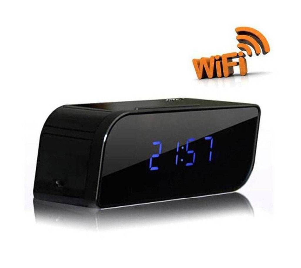 Wi-Fi Table Clock Spy Camera