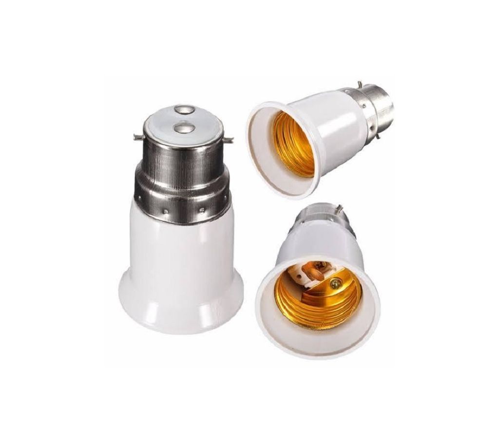 1 psc Bulb Base Socket (B22 To E27) Converter Adapter