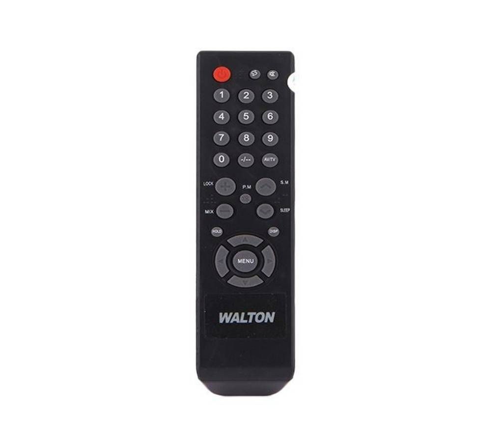 LCD TV Remote For Walton TV - Black