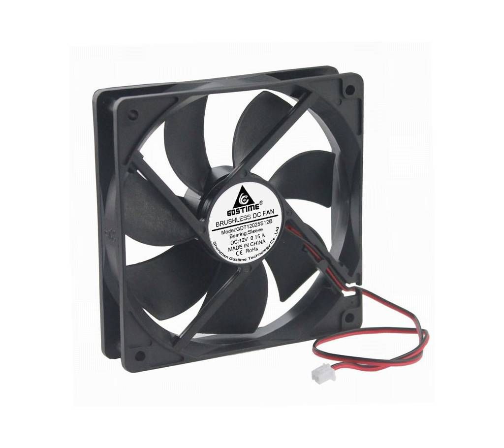 12V DC Cooling Fan (120 mm or 12 cm)