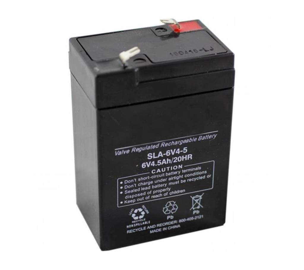 6V 4.5Amp Battery