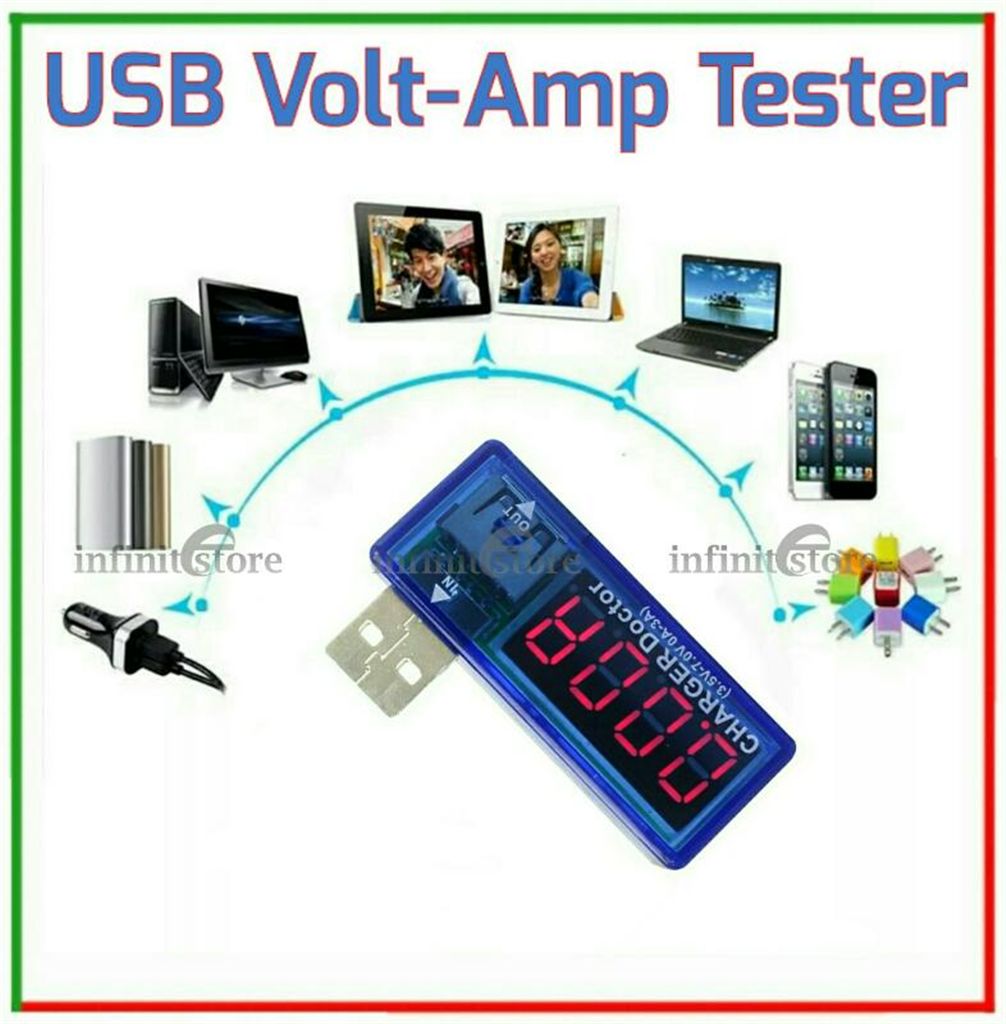 USB Volt Amp Tester