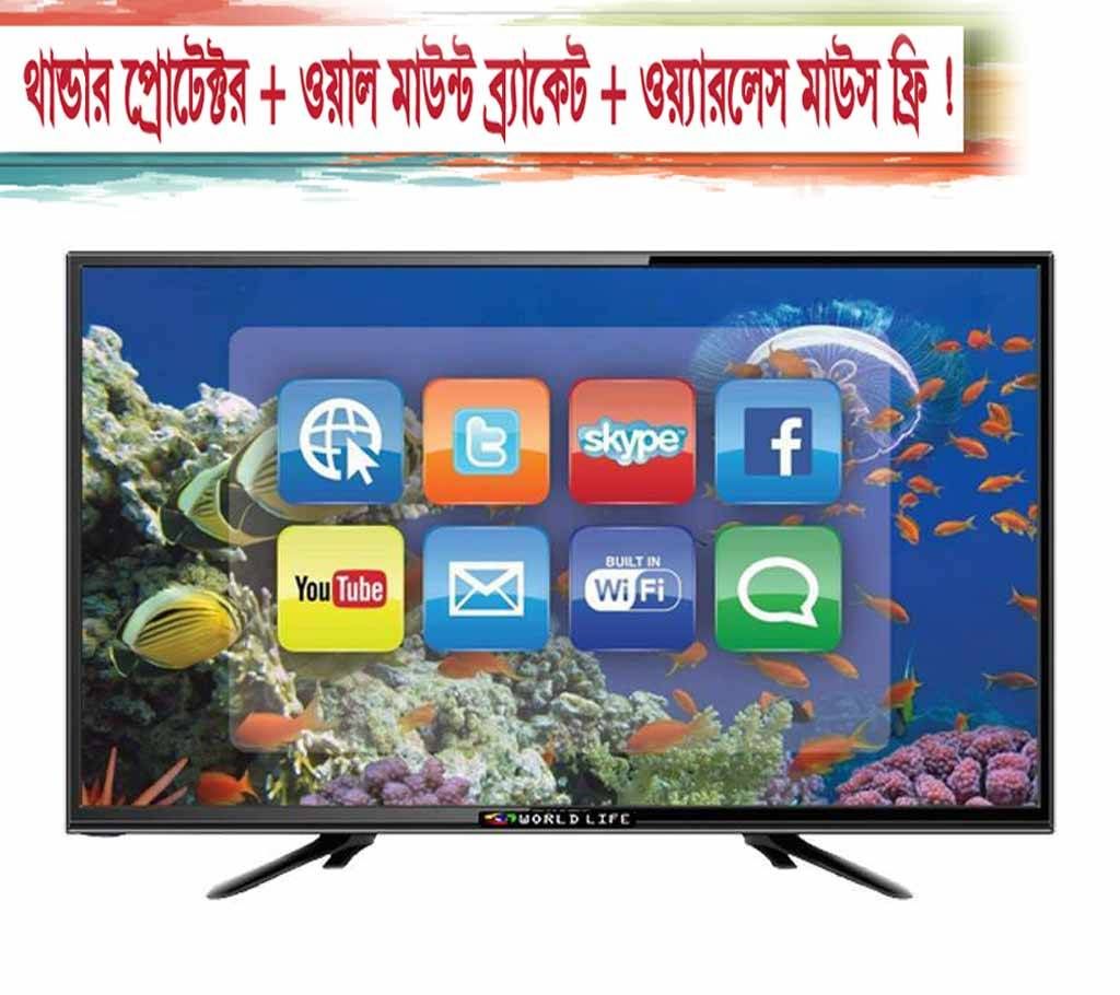 39 inch world life smart/wifi /android tv