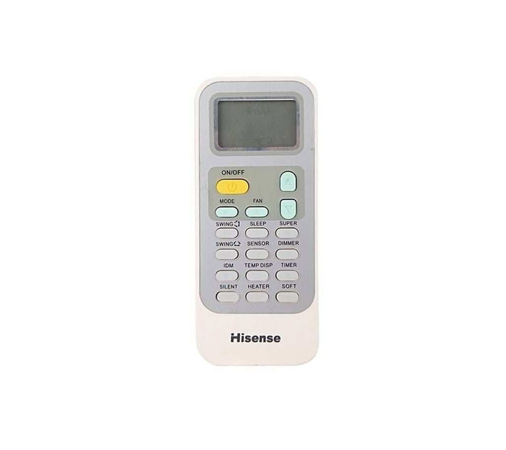 AC Remote Hisense Inverter - White (Match Your Old Remote)