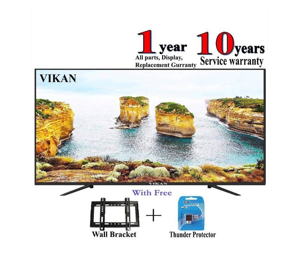 Vikan 24 inch Smile HD LED TV  - Black