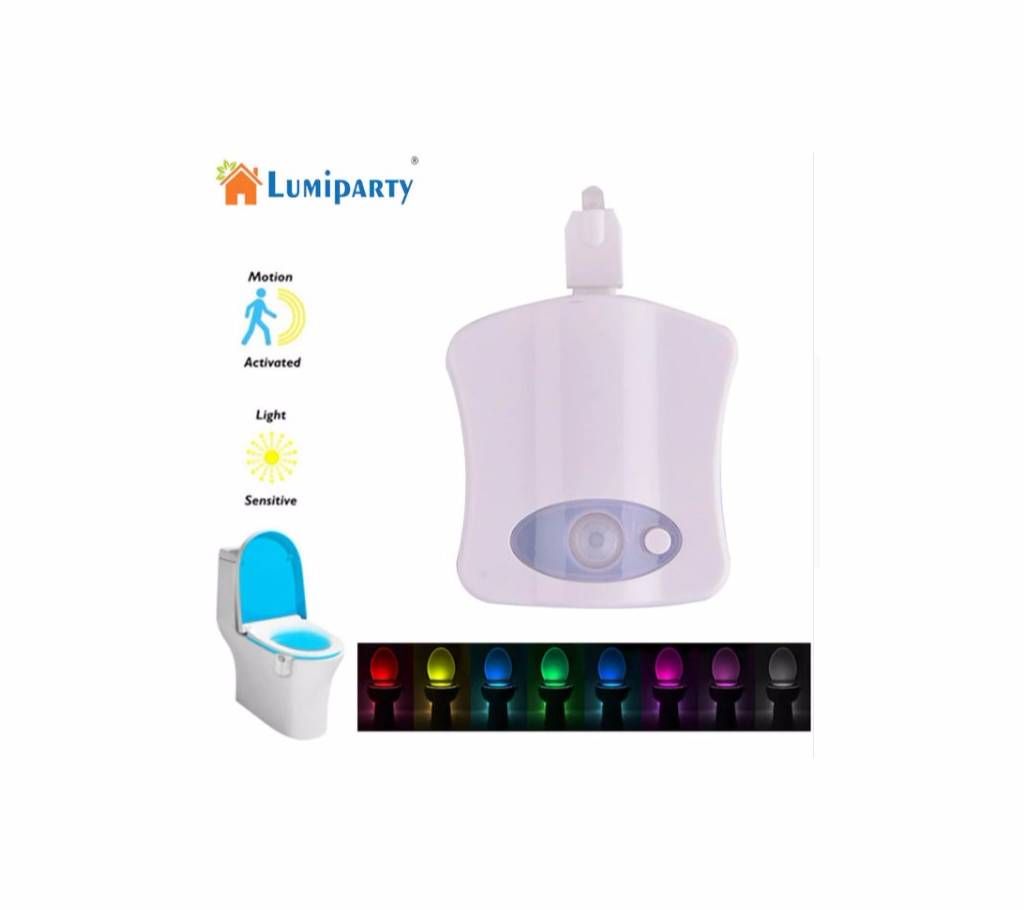 LED Sensor Lamp With Body Activated Bathroom Novelty