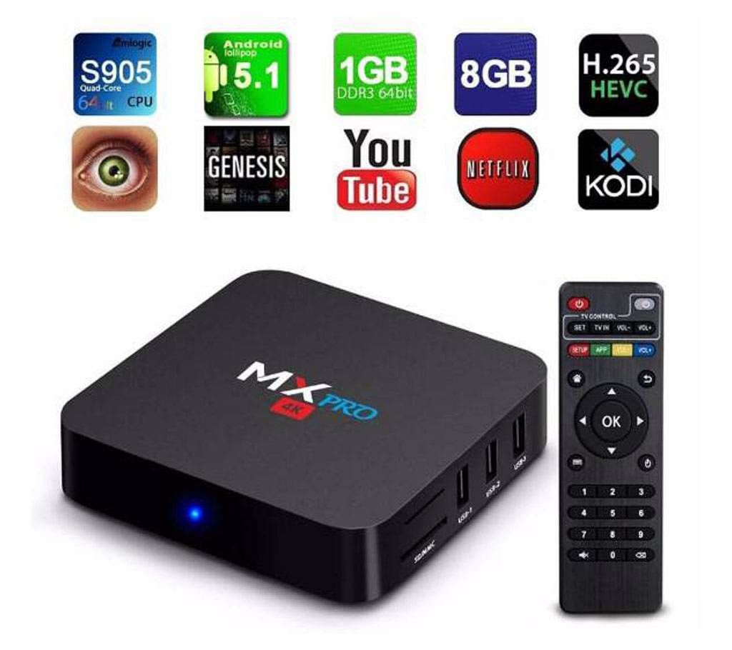 MXQ Tv box Android 4.4 QUAD CORE