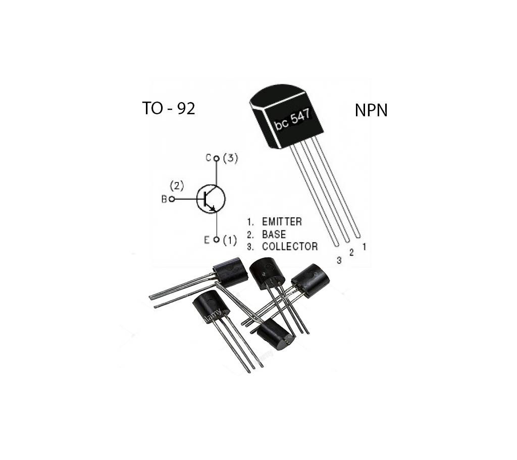 NPN Transistor BC 547 (5 piece) 