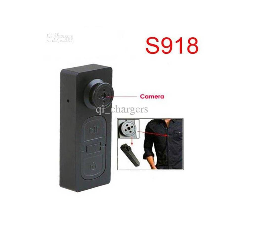 Spy Button Video Camera