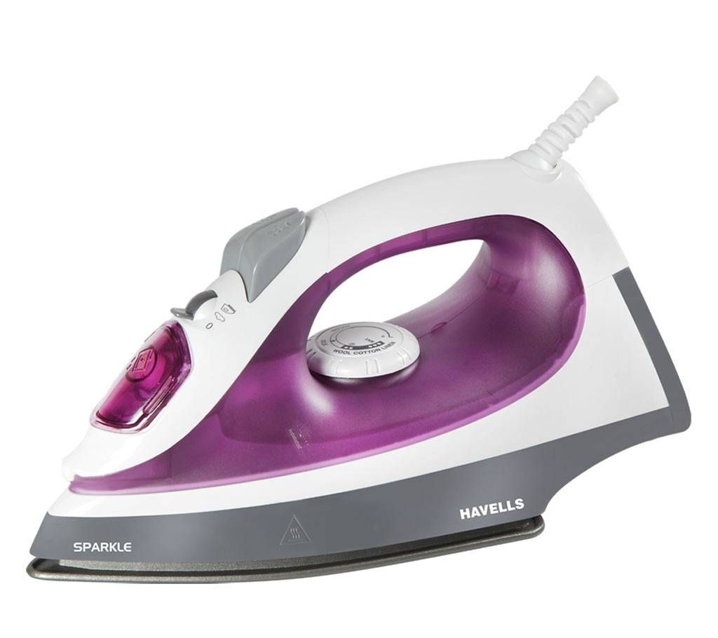 HAVELLS SPARKLE Steam Iron 1250w, Non Stick