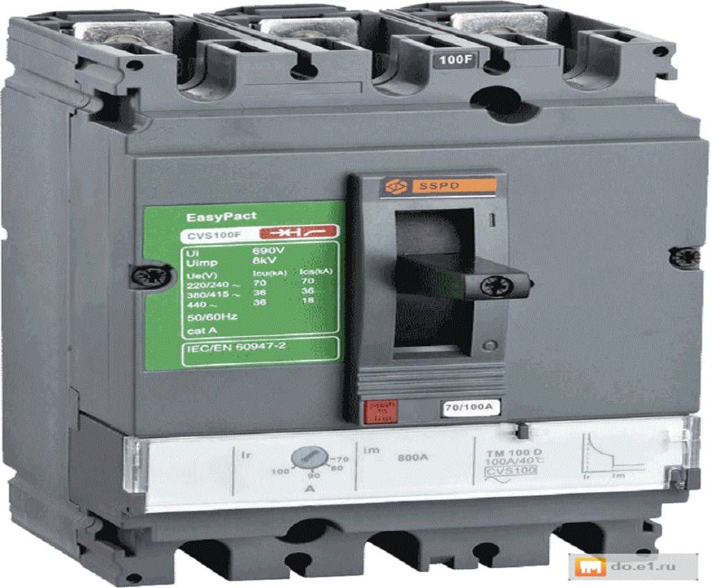 3P 25A Easypact CVS-CVS100B Magnetic MCCB LV510301