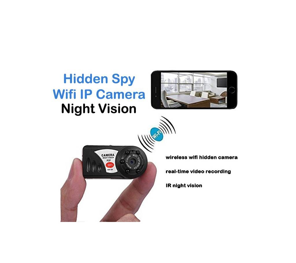 Super Mini Wifi ip camera Q7 intact Box