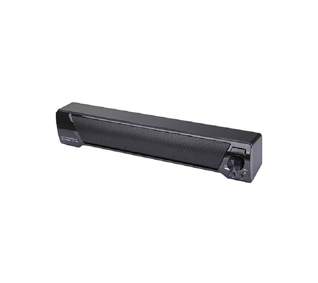 China Bluetooth Speaker TV Sound Bar - Black