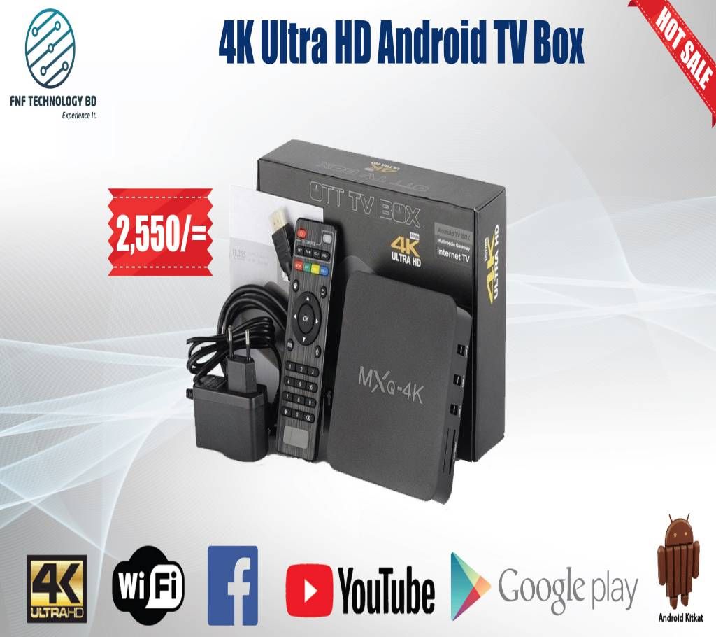 Ultra HD 4k Android TV Box