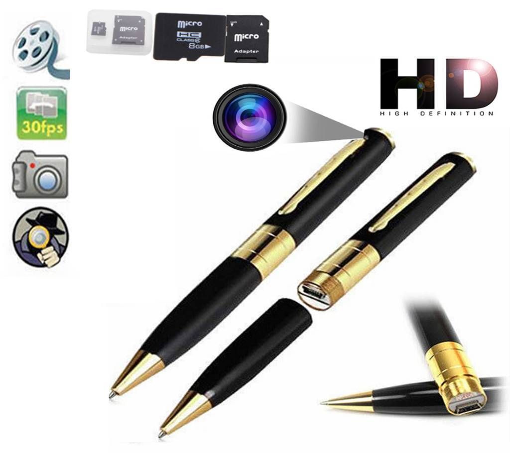 Spy Pen HD Video Recorder + Hidden Camera