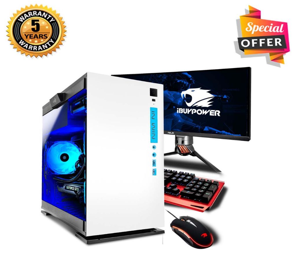 Intel Core i3 RAM 8GB HDD 1000GB (1TB) Graphics 2GB Built in and Monitor 19 Gaming PC Windows 10 64 Bit NEW Desktop Computer 2019