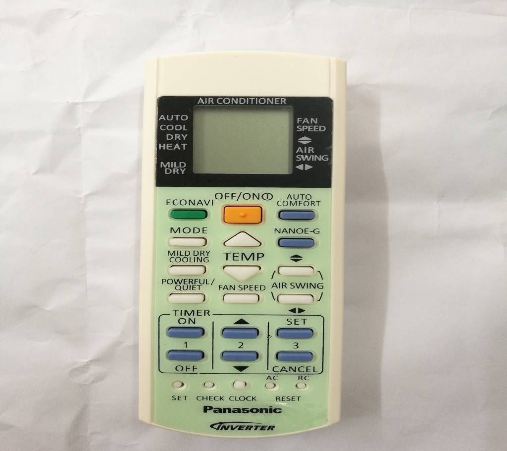 PANASONIC INVERTER Remote Control