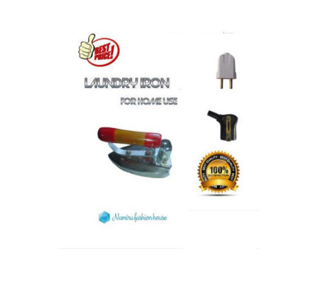 Laundry Iron for Home use Heavy Iron