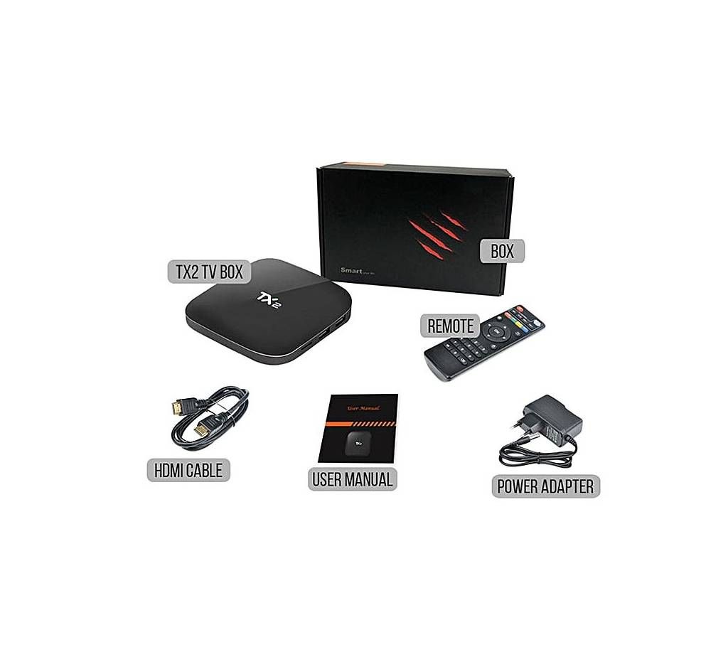 Mi TV Box Android 6.0 Ultra 4K (International Version) - Black