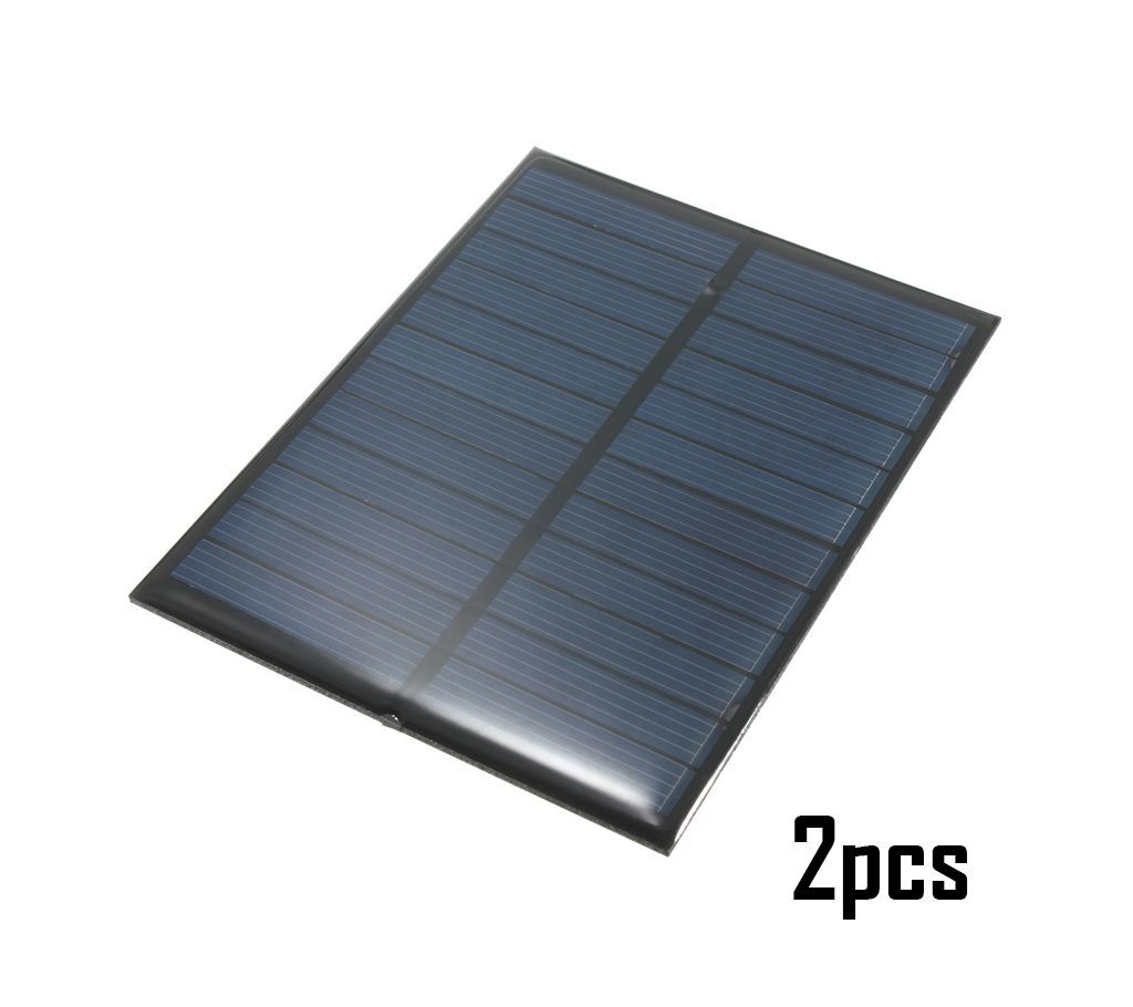 6V 2W Solar Panel Module 2pcs