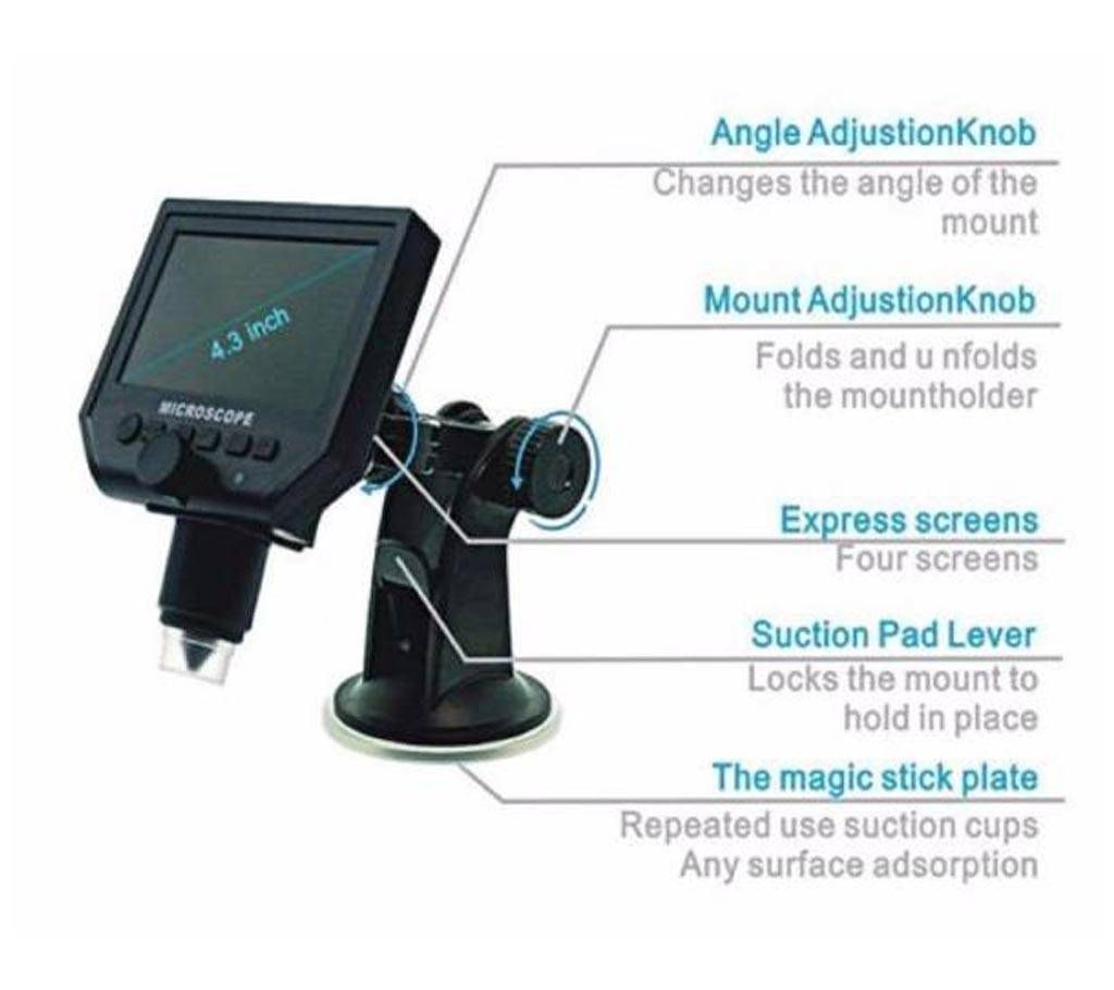 Portable LCD Digital Microscope 4.3"